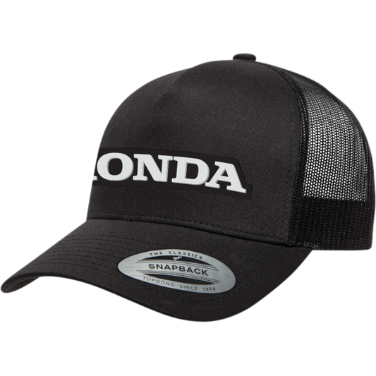 FACTORY EFFEX APPAREL HAT HONDA CORE BLACK 25-86302