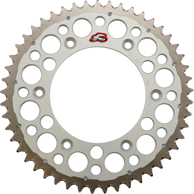 RENTHAL RENTHAL TWINRING SPROCKET 1540-520-49GP SILVER 1540-520-49GPSI