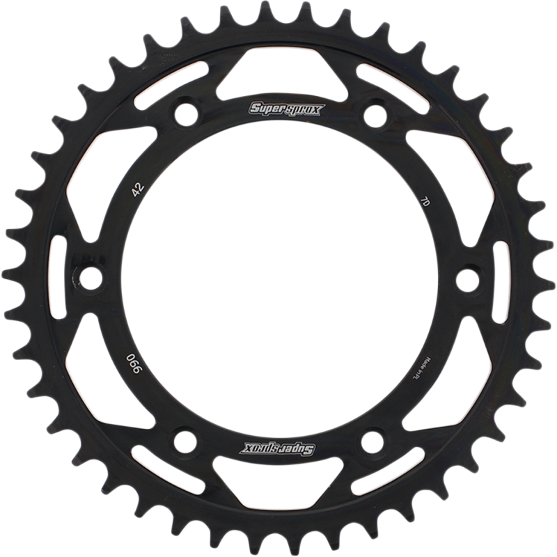 SUPERSPROX SPROCKET REAR STEEL 42T RFE-990-42-BLK