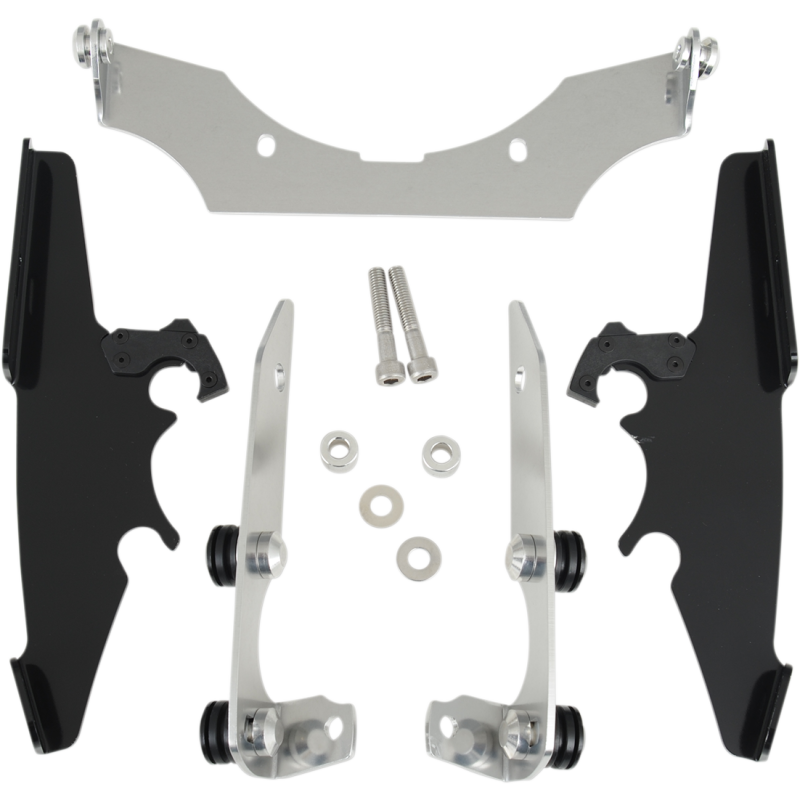 MEMPHIS SHADES METRIC SABRE BATWING HRDWR KIT BLACK MEM8991