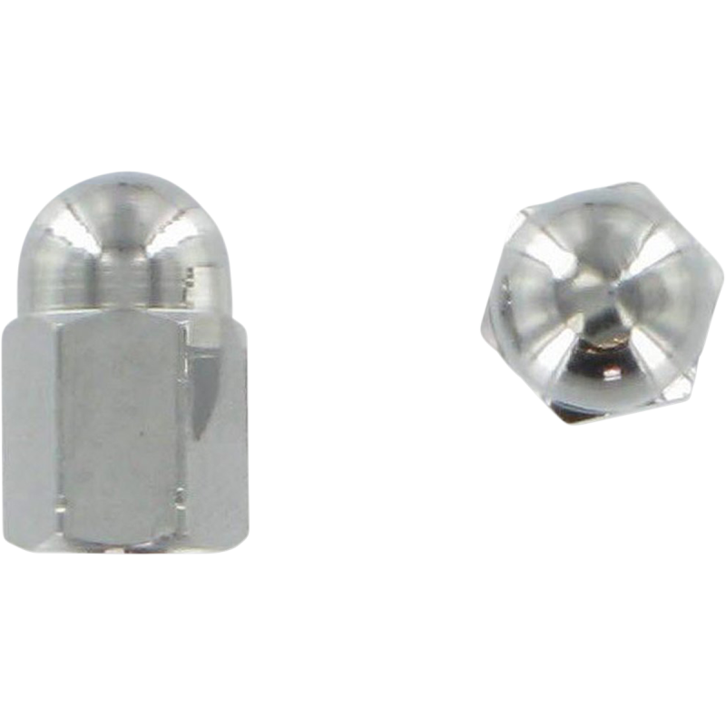 BARNETT CHROME TIRE VALVE CAPS (2) BARNETT 704-80-62004