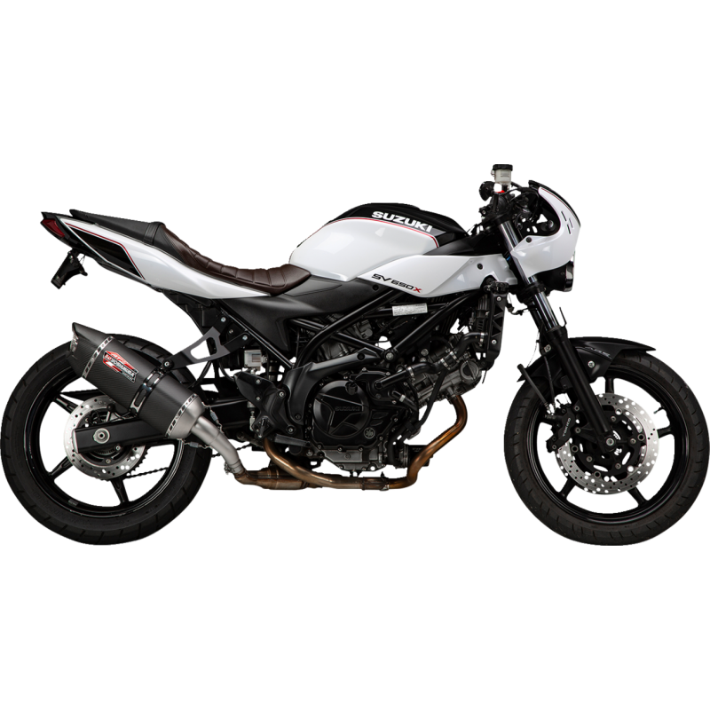 YOSHIMURA 17-24 SV650 AT2 SO SS/CF/CF WF 11670BM222