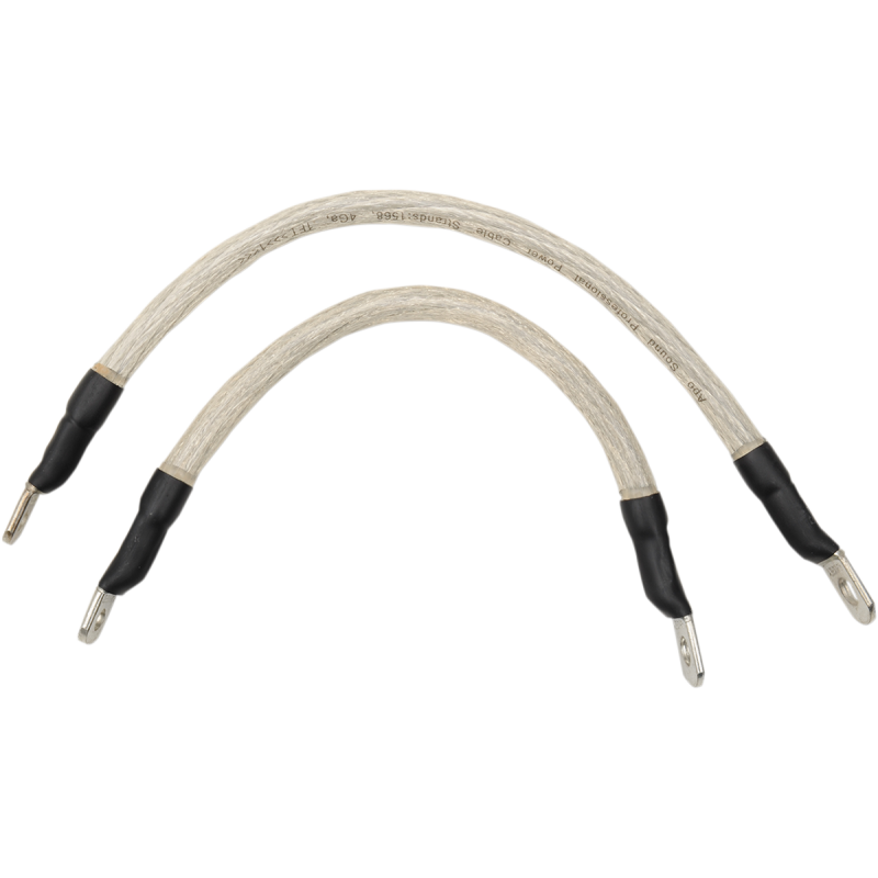 DRAG SPECIALTIES 89-UP FX/FLST CLEAR BATTERY CABLE KIT 79-3002