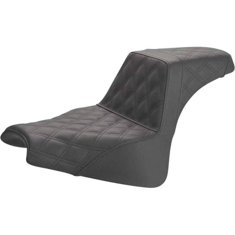 SADDLEMEN SEAT STEP UP LS F/R BLACK 818-28-175
