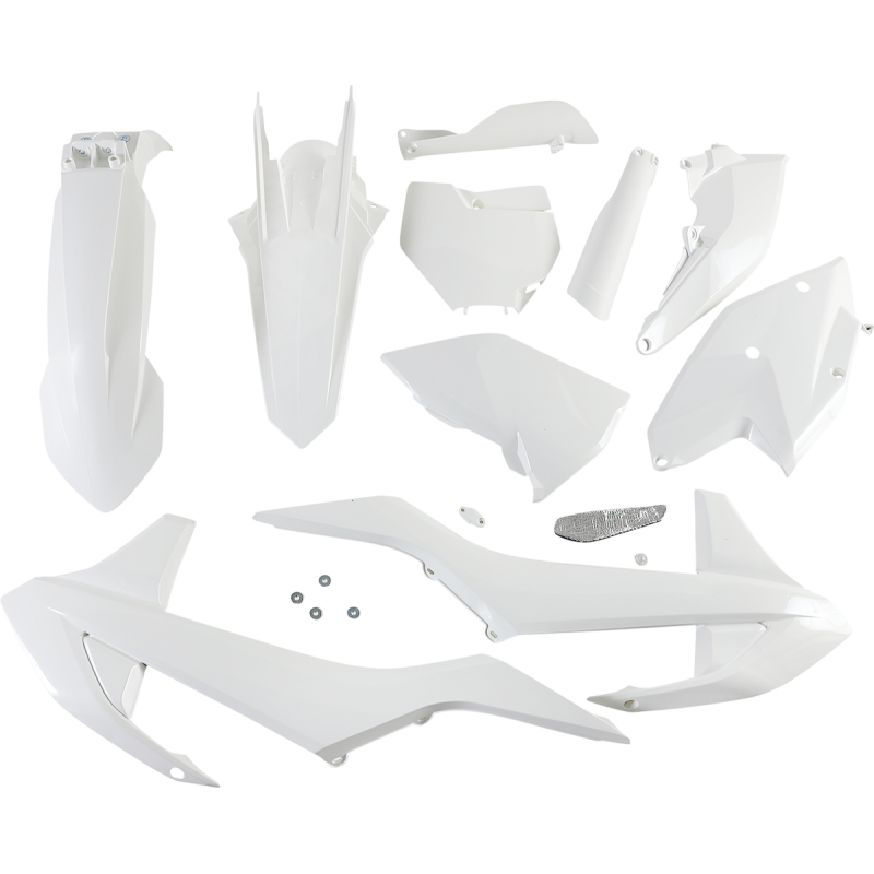 ACERBIS PLASTIC KIT KTM WHT 2421060002