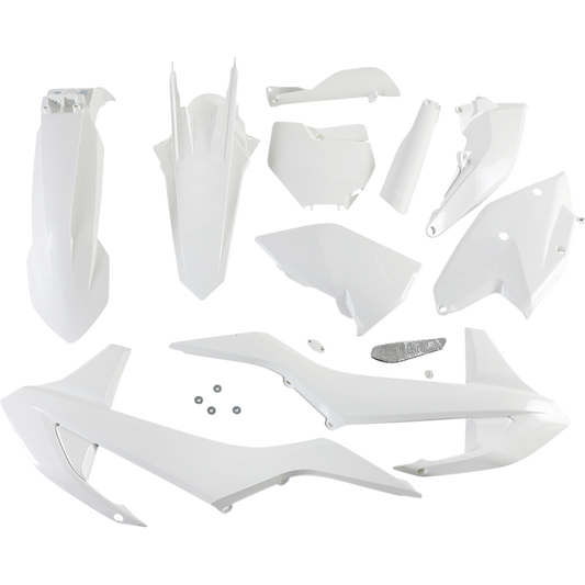 ACERBIS PLASTIC KIT KTM WHT 2421060002