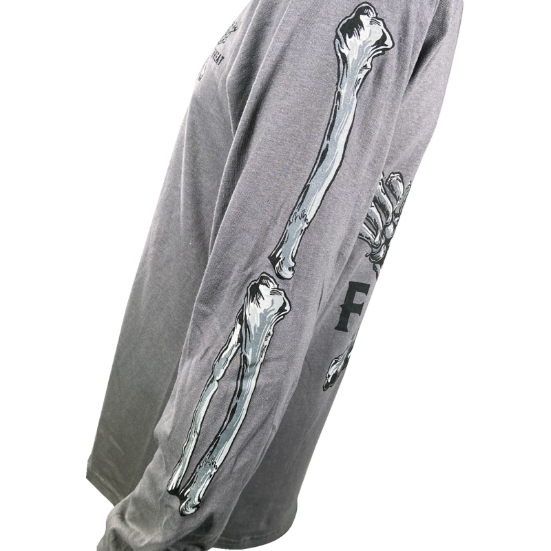 LETHAL THREAT FTW SKULL DARK GRAY LS M LS20877M