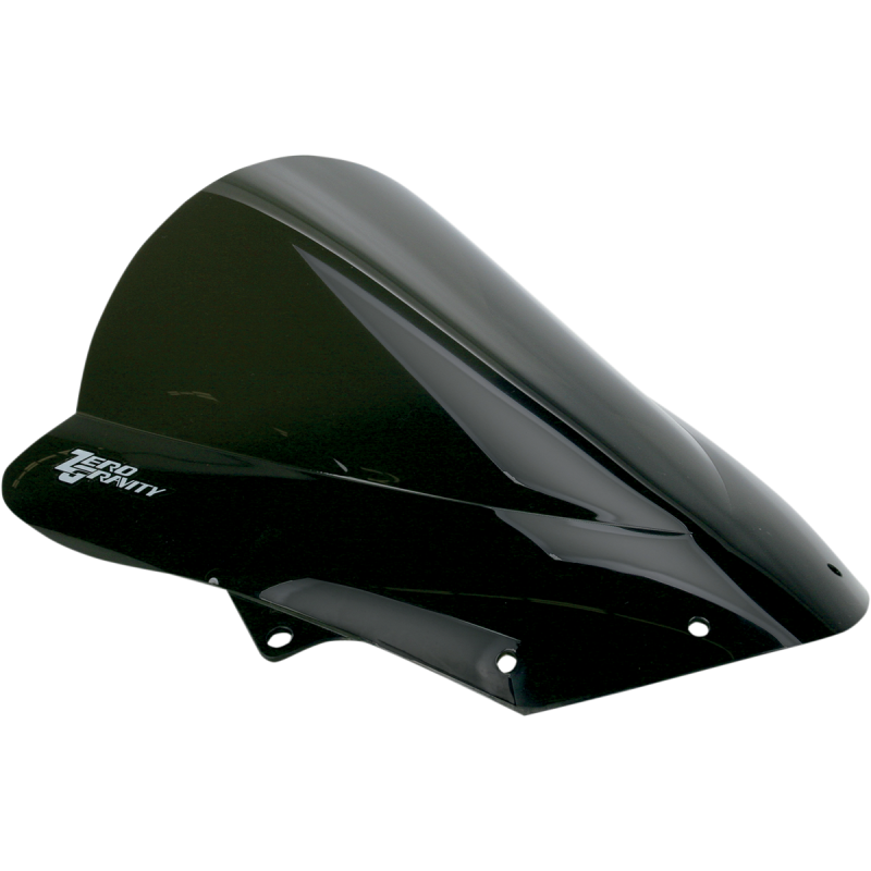 ZERO GRAVITY DOUBLE BUBBLE WINDSCREEN - DARK SMOKE - ZX-10R 08-10 16-262-19