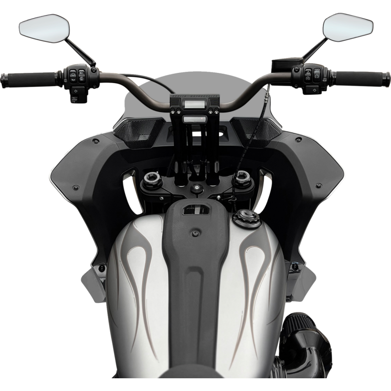KODLIN FASTBACK BILLET RISERS 10" FITS M8 SOFTAIL W/DIGITAL SPEEDO K55121