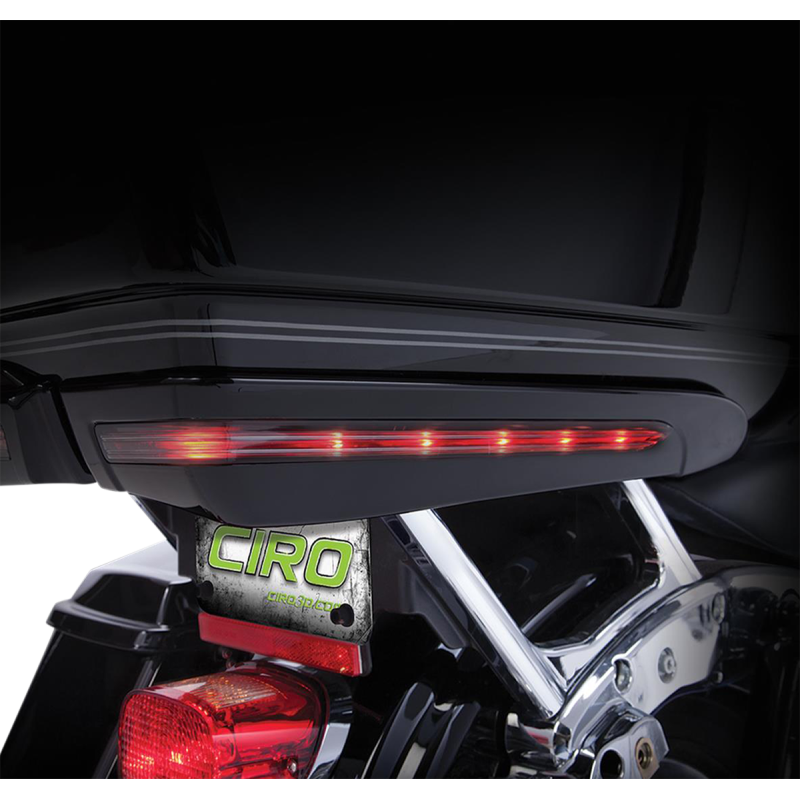 CIRO LLC 14-19 FLHT LIGHT TOUR PACK BLK 40007