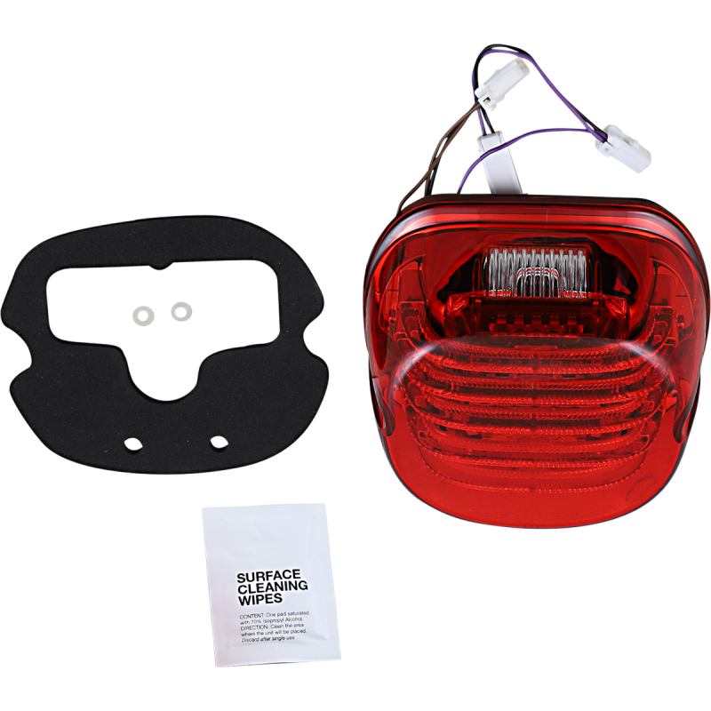 CUSTOM DYNAMICS TAILLIGHT W/TS TPWDW RED PB-TL-INT-TW-R