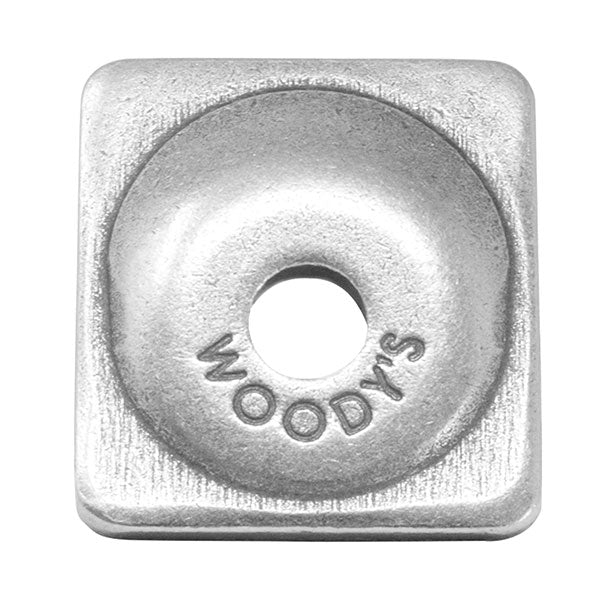 WOODY'S ANGLED DIGGER ALUMINUM PLATES 24PK 5/16" 144/PKG ANG-3775-C