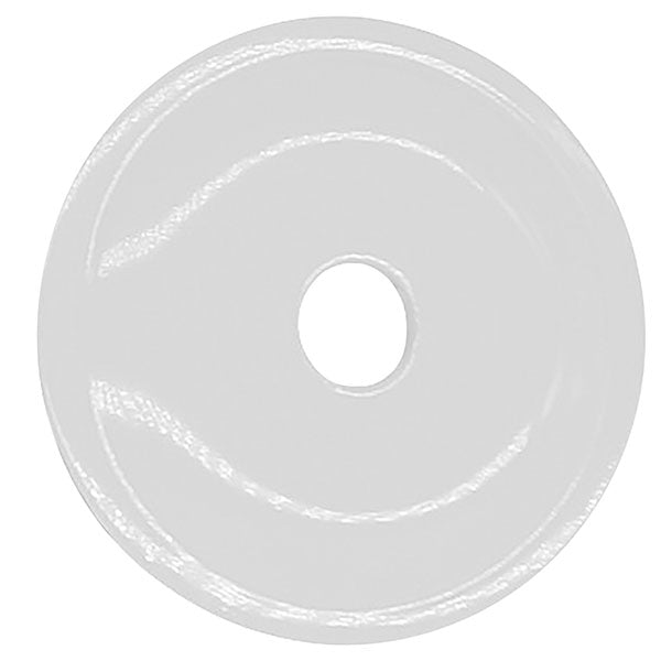 WOODY'S ROUND GRAND DIGGER BACKER PLATES 5/16" WHITE 48/PKG ARG-3815-48