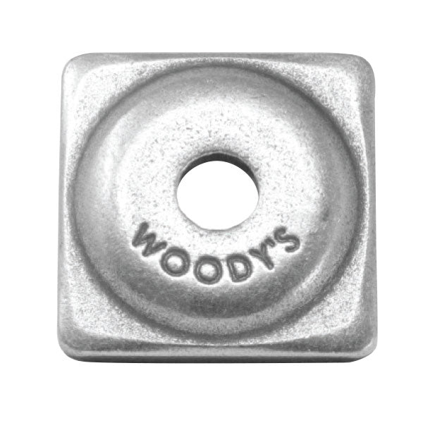 WOODY'S SQUARE DIGGER SUPPORT PLATE 5/16" 96/PKG ASW2-3775-B