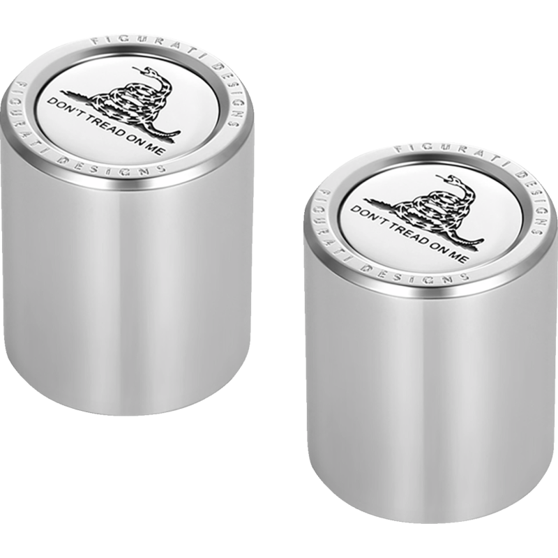 FIGURATI DESIGNS ND MAG DOCKING COVERS SILVER WITH DTOM-27.2X32MM FD40-DC-27.2/32-SS