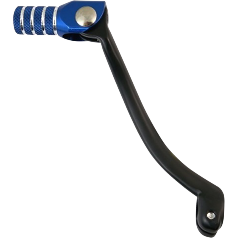 SCAR SHIFT LEVER YZ125 05-23 YZ250 05-23 BLACK W/BLUE TIP TMV 172665KB