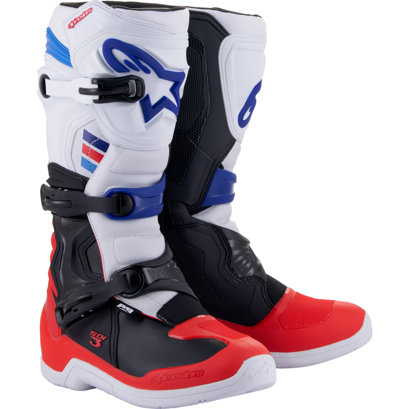 ALPINESTARS BOOT T3 WT/RD/BL 12 2013018-2307-12
