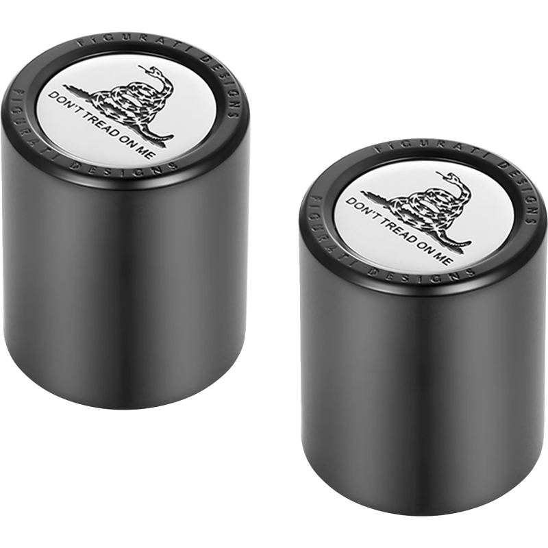 FIGURATI DESIGNS ND DOCKING COVERS BLACK WITH DTOM 25.2X32MM FD40-DC-25.2/32-BLK