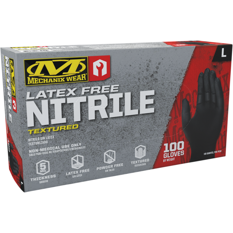 MECHANIX WEAR NITRILE GLOVES (100PK)-MD CA-D13-05-009-100