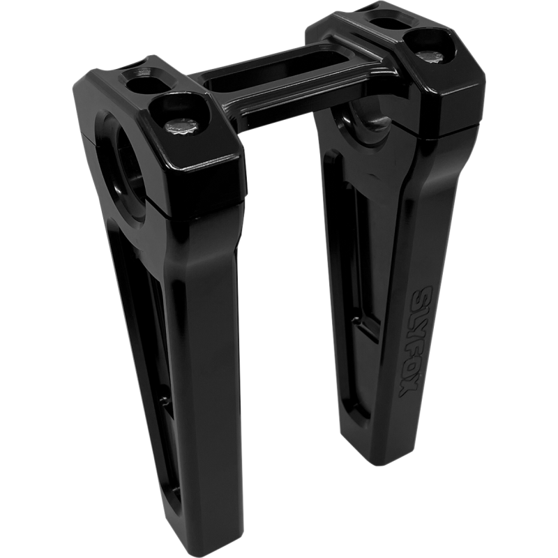 SLYFOX RISER STRAIGHT 6X1" BLK TM-SLY4