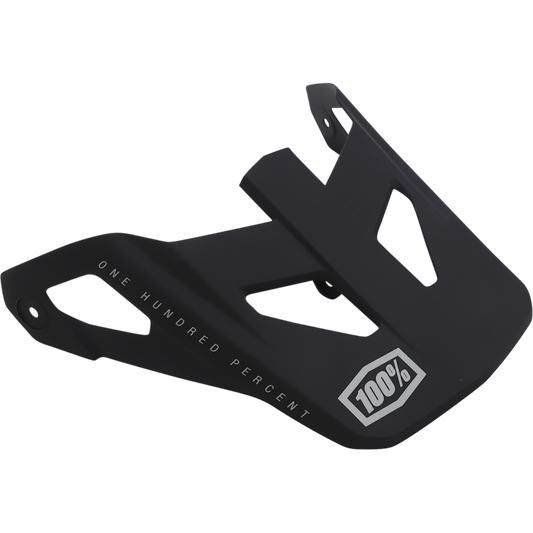 100% STATUS YOUTH REPLACEMENT VISOR BLACK 89039-00001