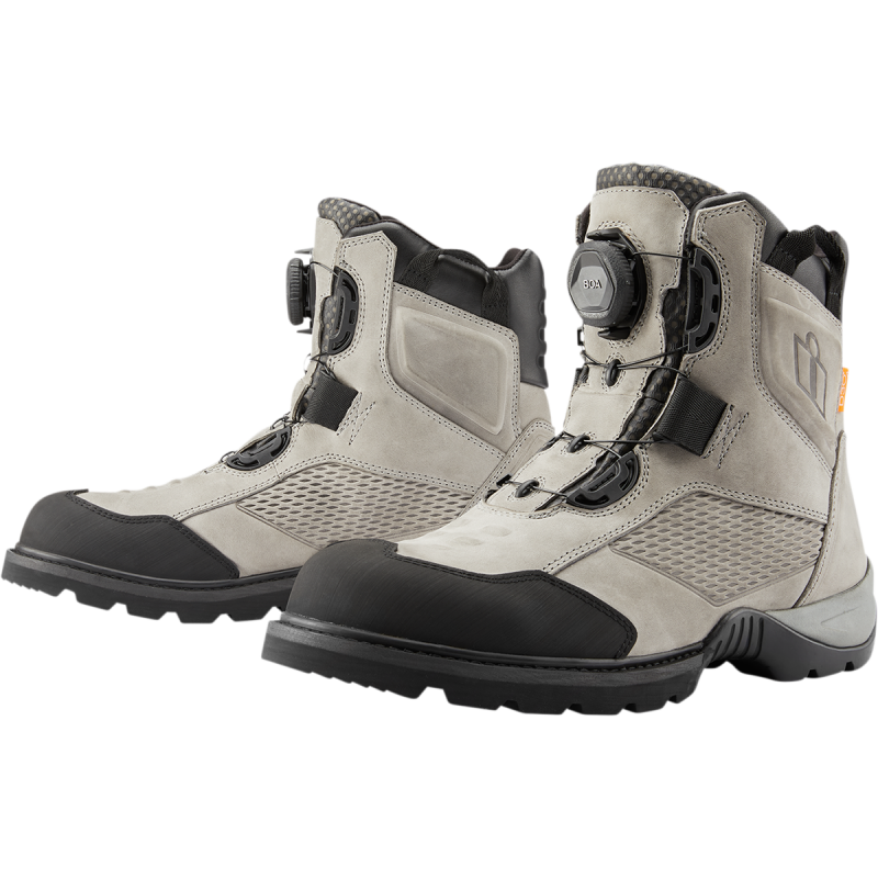 ICON STORMHAWK BOOT GRY 10.5 3403-1179