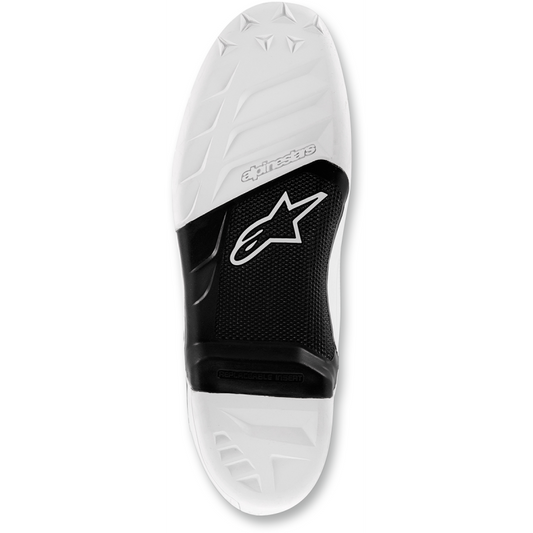ALPINESTARS SOLE 14 TECH7 BK/WT 9 25SUT74-12-9