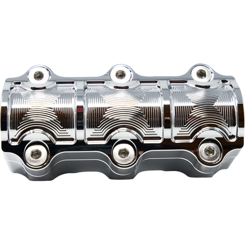 KODLIN BIG BLOCK RISERS FOR 1 1/4" CLAMP SIZE HANDLEBARS CHROME K55119