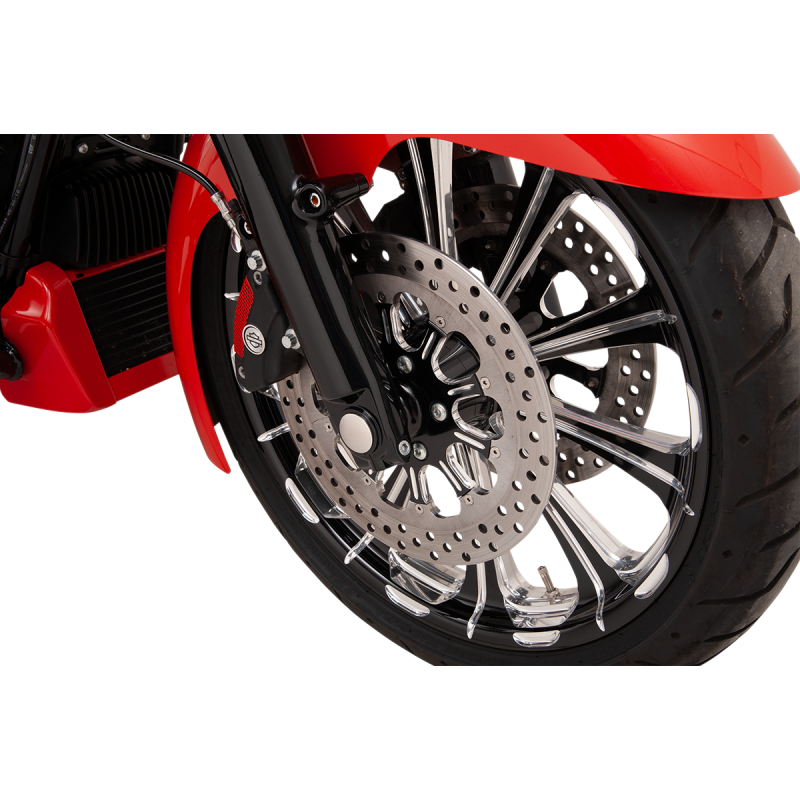 KLOCK WERKS 08-19 FLHT/FLHR/FLTR FLUSH FRT AXLE KWS-01-1012