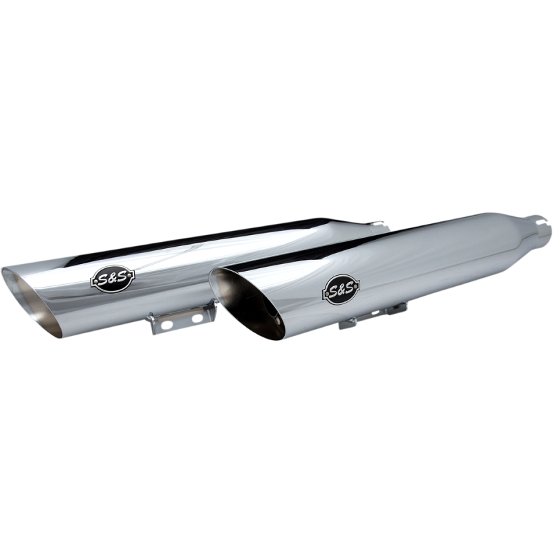 S&S CYCLE MUFFLER S/C CHR 50S FLHC 550-0756B