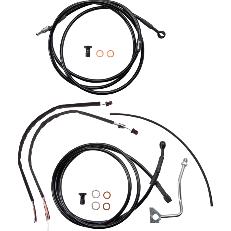 BURLY BRAND CONTROL KIT 13" 17 FLH BLK B30-1234