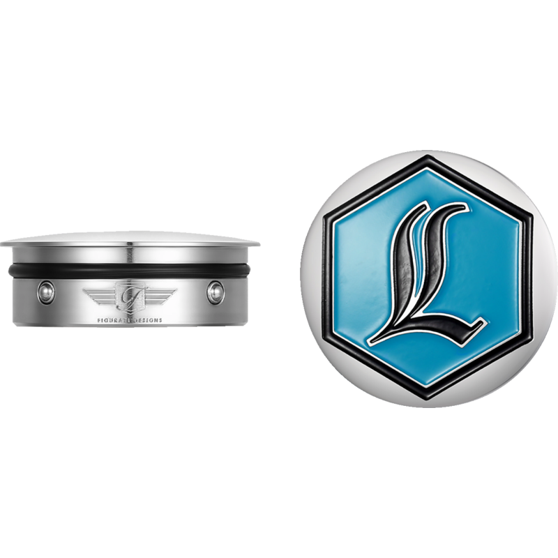FIGURATI DESIGNS HARLEY-DAVIDSON SILVER LEGENDS SWING ARM COVERS FD02-LGD-SS
