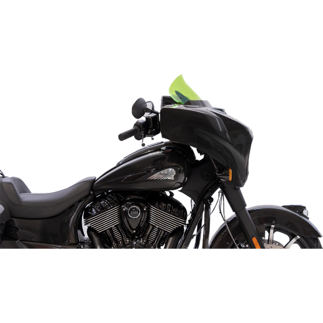 KLOCK WERKS CHIEFTAIN - 14-24 - FLR WINDSHIELD - 10" GREEN ICE KWW-04-0634