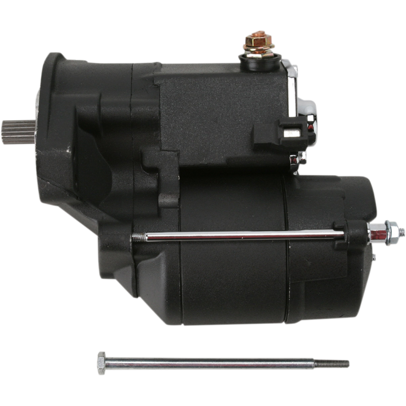 DRAG SPECIALTIES 90-06 1.4W BLK STARTER MOTOR 80-1001