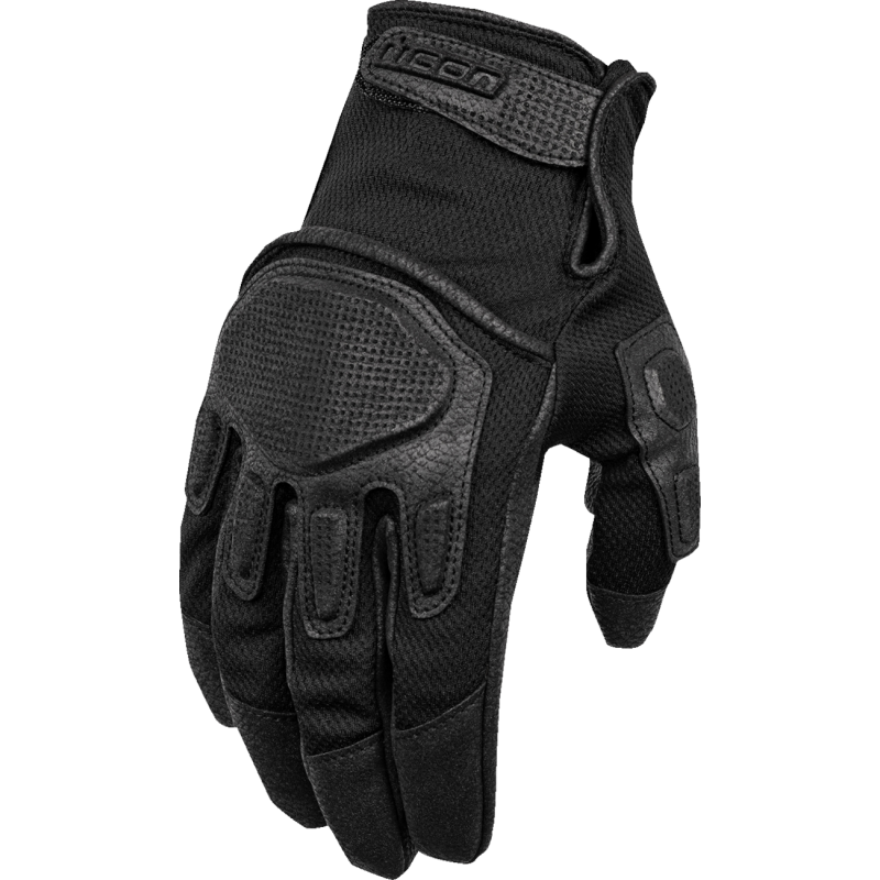 ICON PUNCHUP CE GLOVE BK MD 3301-4589