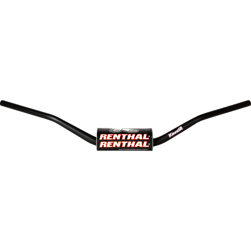 RENTHAL RENTHAL FLAT TRACK FATBAR BLACK 843 843-01-BK