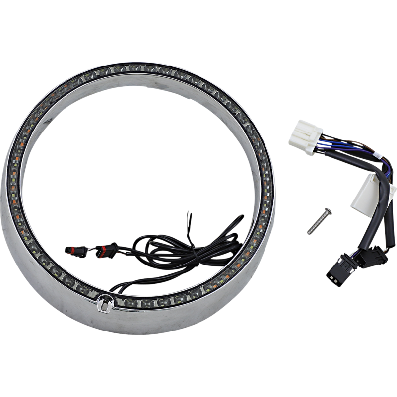 CUSTOM DYNAMICS TRIM RING CHR SEQ TSGNAL PB-7TR-SEQ-3C