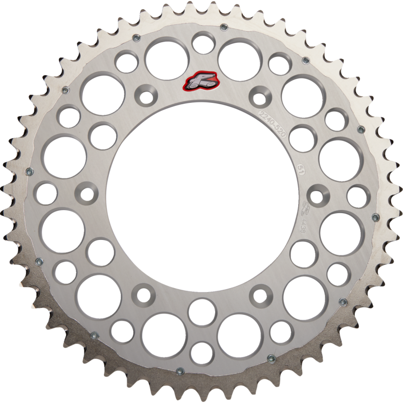 RENTHAL RENTHAL TWINRING SPROCKET 2240-520-51GP SILVER 2240-520-51GPSI