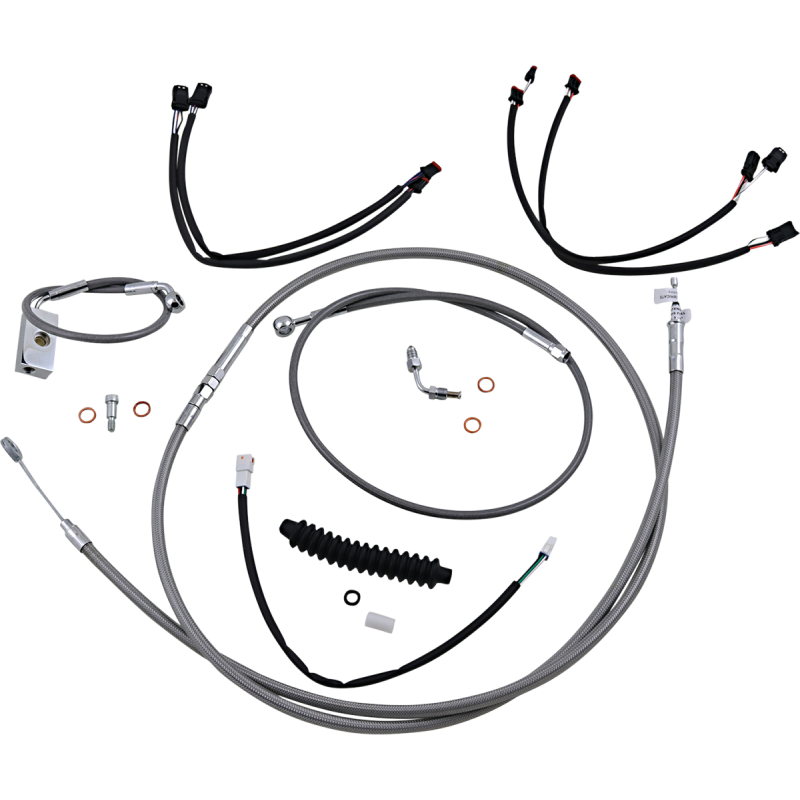 MAGNUM CONTROL CABLE KIT - XR - STAINLESS STEEL/CHROME 589942