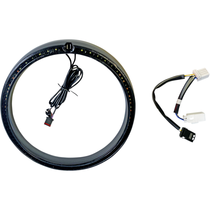 CUSTOM DYNAMICS TRIM RING BLK STD TSGNAL PB-7TR-AW-2B