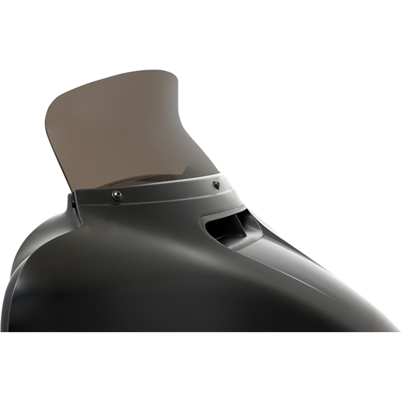 MEMPHIS SHADES HD FLH 6.5" SPOILER WINDSHIELD SMOKE MEP8621