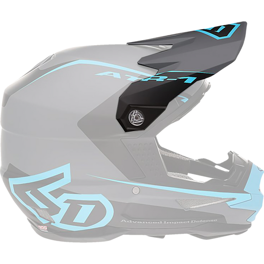 6D HELMETS VISOR ATR1 STEALTH CY 72-3731