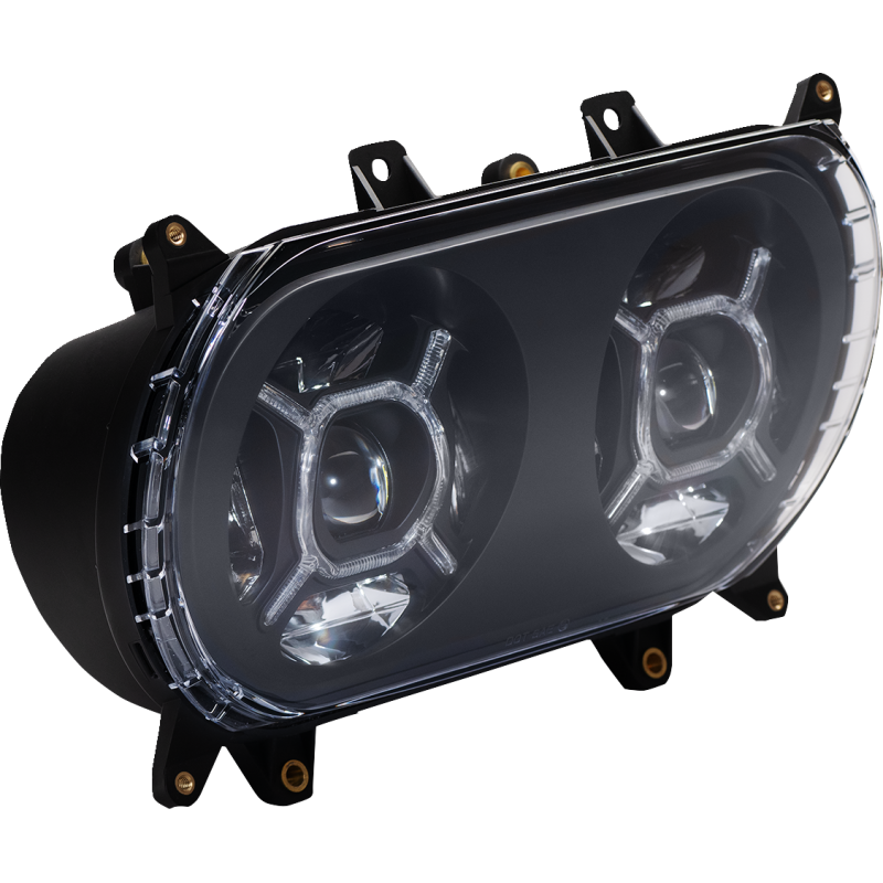 CUSTOM DYNAMICS HEADLIGHTS PGDBLX LED BLK PG-RG-B
