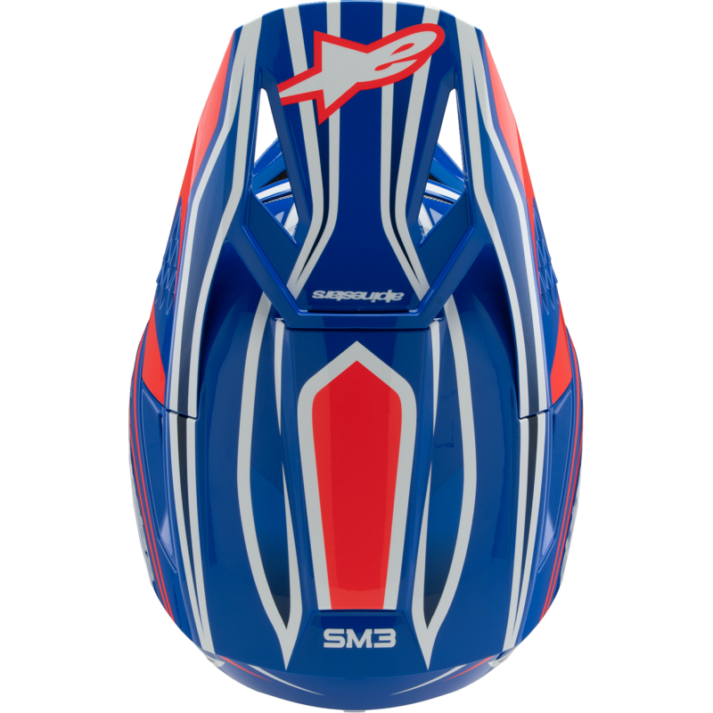 ALPINESTARS HELMET SM3 YTH WURX BL/R/W/B M ECE06 8302125-7312-YM