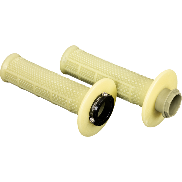 RENTHAL MX R-WORKS LOCK-ON GRIP ARAMID TAPERED/HALF WAFFLE G240