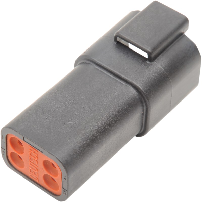 NAMZ BLACK 4 PIN CONNECTOR EA DR-4B