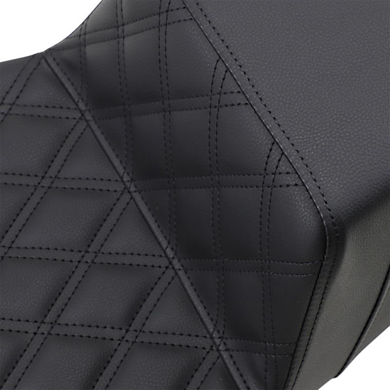 SADDLEMEN STEP UP SEAT - LATTICE STITCHED - FLH 808-07B-172E