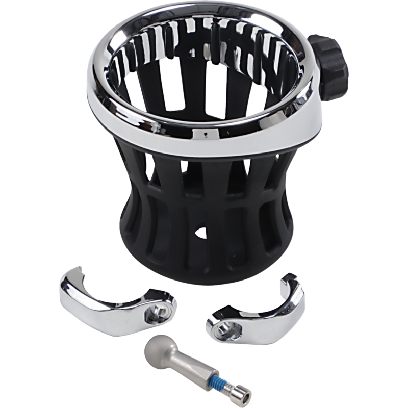 CIRO LLC DRINK HOLDER CHR W/1-1/4" MOUNT 50414