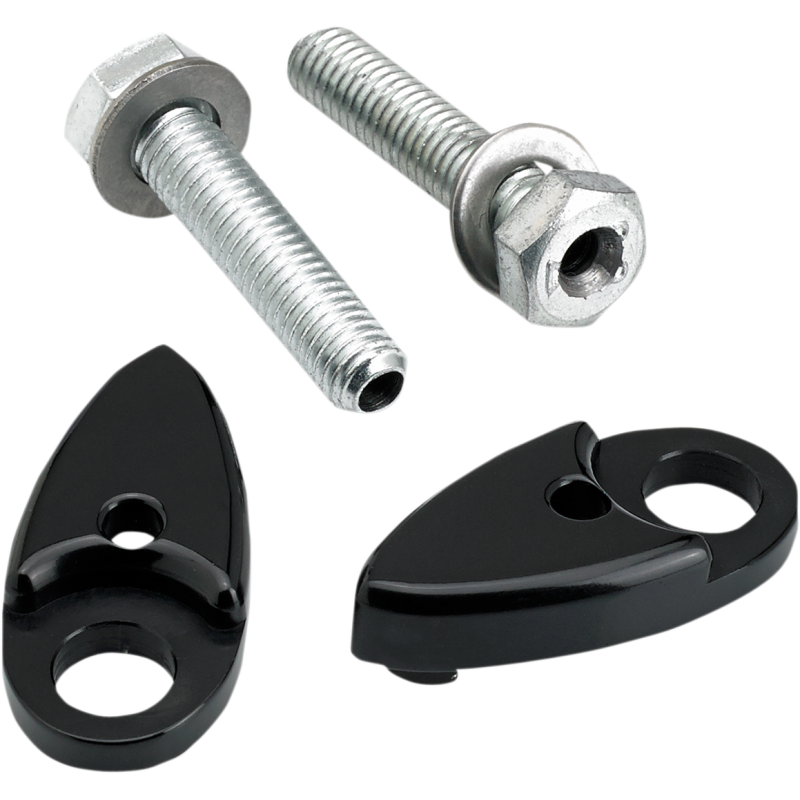 JOKER MACHINE T.S. SIDE RAIL ADAPTER PLATE DYNA BLACK (PR) 05-55-3B