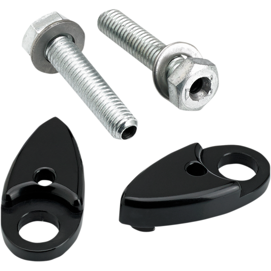 JOKER MACHINE T.S. SIDE RAIL ADAPTER PLATE DYNA BLACK (PR) 05-55-3B